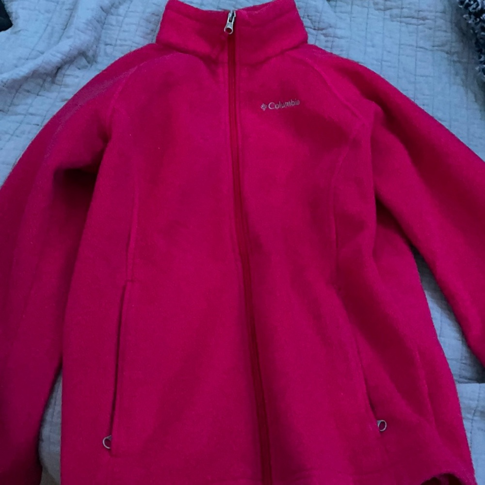 Pink kids Columbia jacket